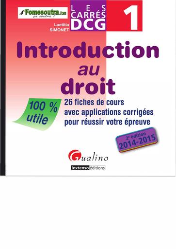 Introduction au droit