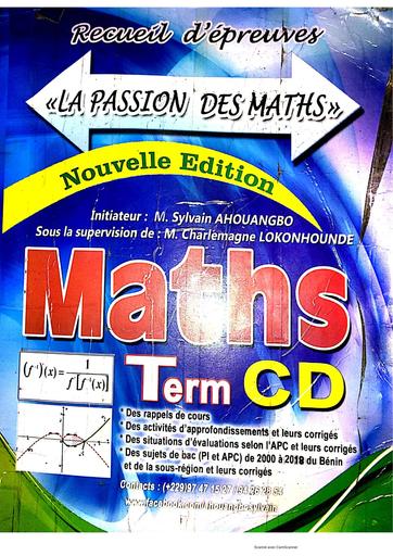 Maths Passion Exo Tle C et D by Tehua