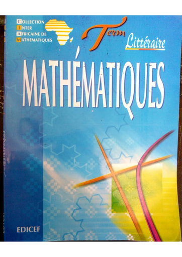 Livre de Maths Collection CIAM Terminale Littéraire