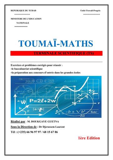 Fascicule TOUMAÏ-MATHS - niveau Terminale