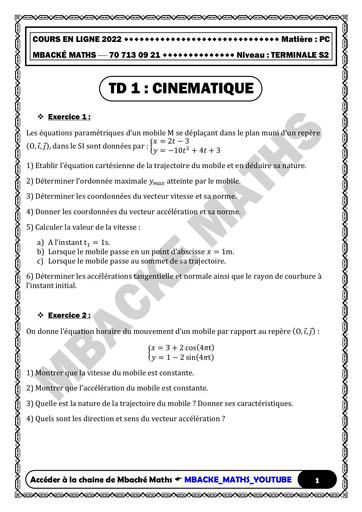 TD 1 CINEMATIQUE by Tehua.pdf