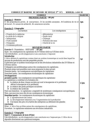 corrigé et barème devoir HG 1ère N°1 by Tehua.pdf