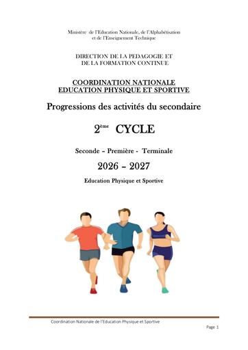 EPS 2nd Cycle PROGRESSION 2nd CYCLE DPFC 2026 2027 BY TEHUA