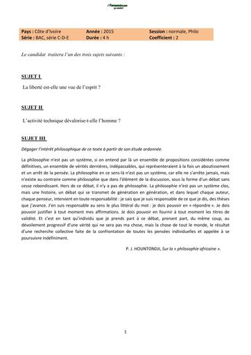 RCI 2015 Philo Serie CDE BY TEHUA