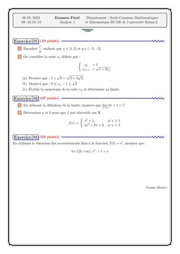 Examen4 Analyse 1 1 BY TEHUA