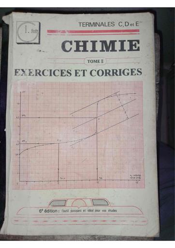 Fascicule de Chimie GADO Terminale 6è Édition