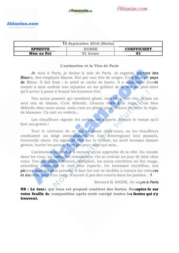 EMPT anciens sujets mise au net 2017 FP BY TEHUA