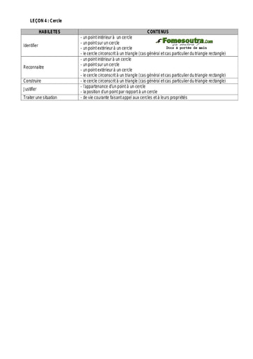 Cercle (2) - Guide pédagogique Maths 5ème