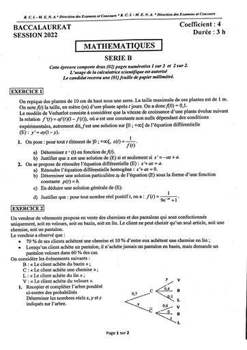 MATHS BAC B 2022 RCI DJAHASHIKAN