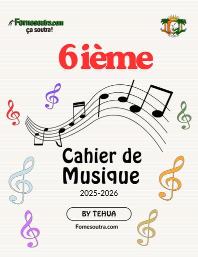 COURS EDUCATION MUSICALE 6ième EN By TEHUA (1)