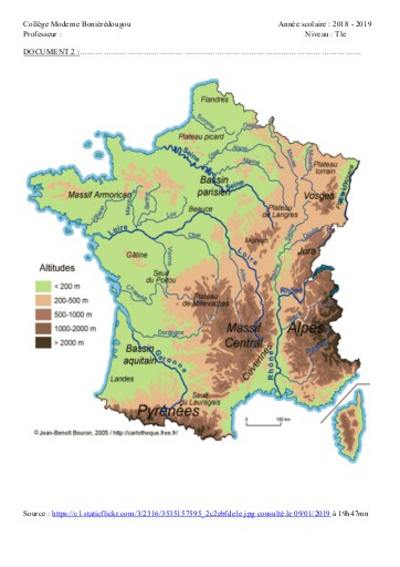 SUPPORT GEO Tle THEME 2 L1 DOC2