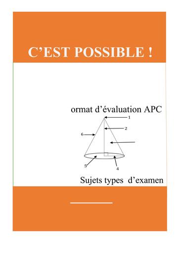 BEPC 2025 prepa maths by Tehua