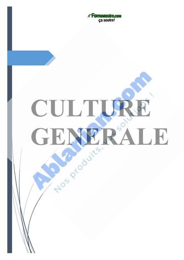 FP CULTURE GENERALE by TEHUA