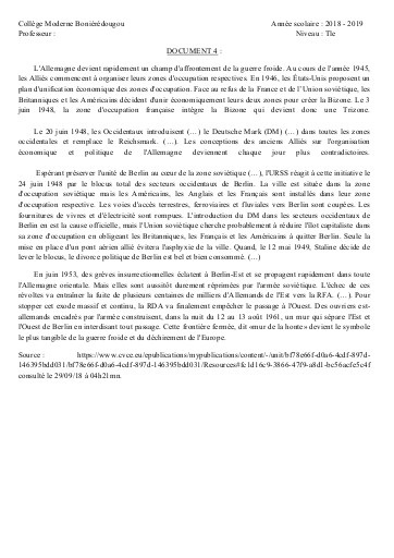 SUPPORT HIST Tle THEME 1 L2 DOC4