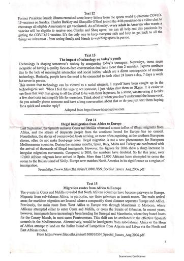 TEXTE ORAL ANGLAIS Tle BY TEHUA