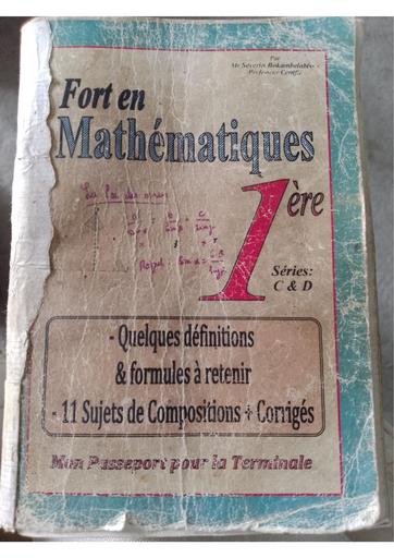 Fort en Maths 1ère C & D