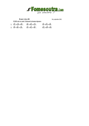 Sujet TP 3 Translation et vecteurs maths niveau 3eme