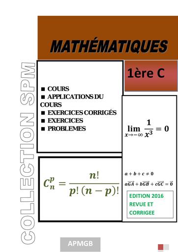 COLLECTION SPM Maths 1ière C by Tehua