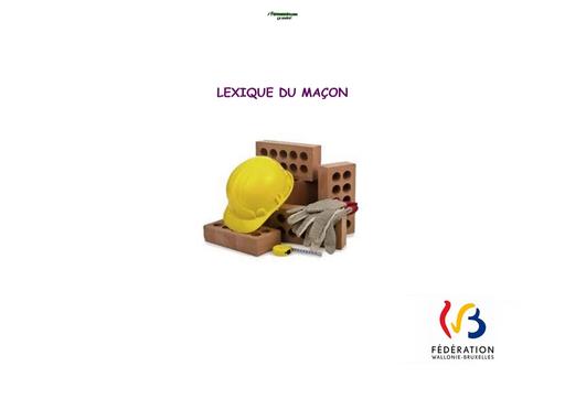 LEXIQUE DU Maçon BY TEHUA