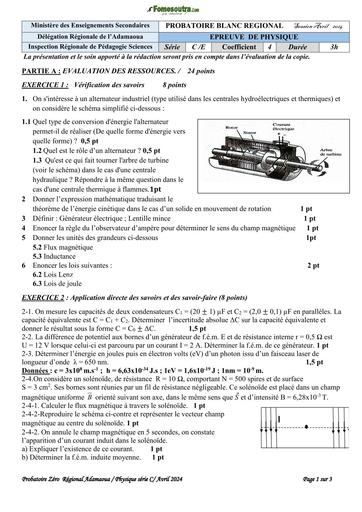 PROBAT AD 2024  SUJET PC BY TEHUA