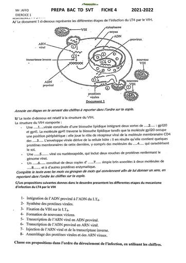DOCUMENT Sujets Svt prepa bac 2025 by Tehua