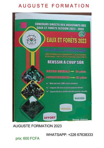 Doc prepa concours des Eaux Et forêts BF by Tehua