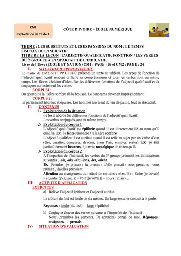 TH L6 L’ADJECTIF QUALIFICATIF, FONCTION - LES VERBES DU 3e GROUPE A L’IMPARFAIT DE L’INDICATIF..pdf