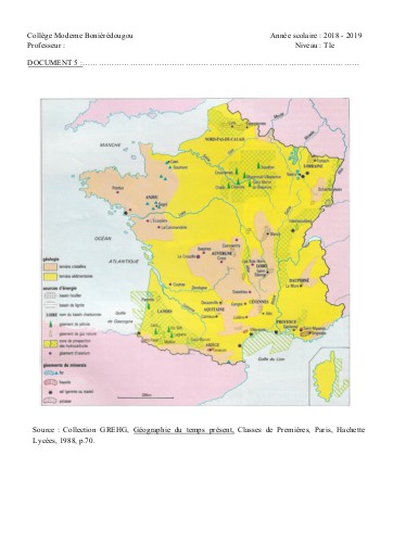 SUPPORT GEO Tle THEME 2 L1 DOC5