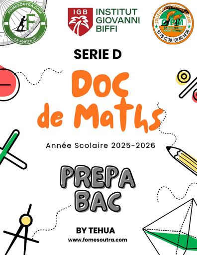 PREPA BAC MATHS SERIE D 2026 BY TEHUA