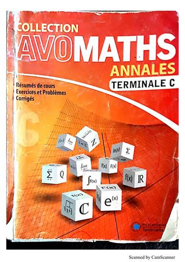 Livre Maths Tle C avomaths Exos corrigés by Tehua