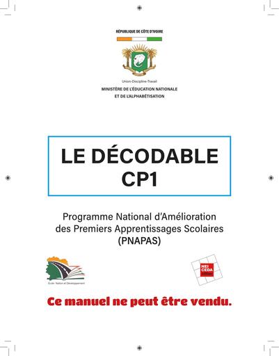 LIVRE Decodable CP1 SEMAINE 1 à 12 BY TEHUA