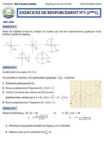 FICHE DE RENFO DE maths 2nde C by Tehua