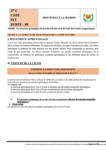 SVT 2nd C_L1_ La structure géologique de la Cote dIvoire BY Tehua.pdf