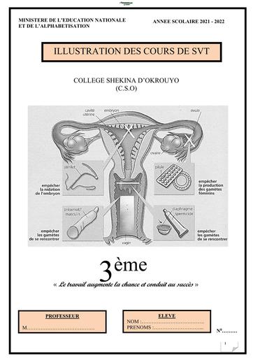 Fascicule SVT 3ième TRAVAUX DIRIGES BY TEHUA