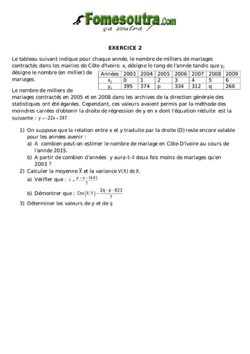 TP 3 de statistique niveau Terminale G2