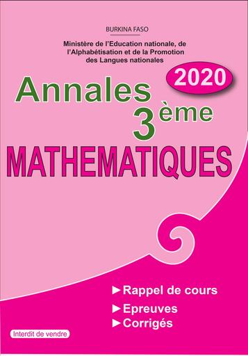 Annales maths 3e
