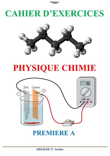 CAHIER D'EXERCICES PC NIVEAU 1ière A BY TEHUA