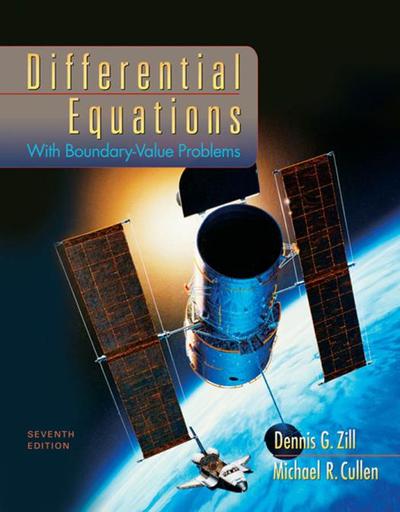 MATHS ENGL DIFFERENTIAL EQUATIONS with Boundary Value Problemsa Zill Cullen