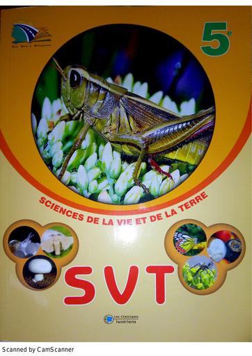 Ecole, Nation et Dev SVT ivoiriens 5ème