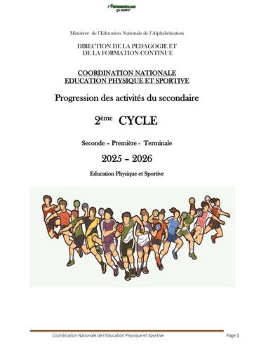 EPS PROGRESSION 2nd CYCLE  2025 2026  BY TEHUA