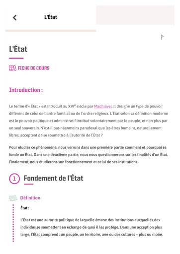 Fiche philo l'état