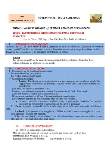 TH L17 LA PROPOSITION INDEPENDANTE- LE PASSE COMPOSE DE L’INDICATIF.pdf