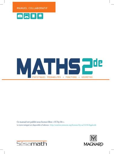 Sésamaths 2nde by Tehua