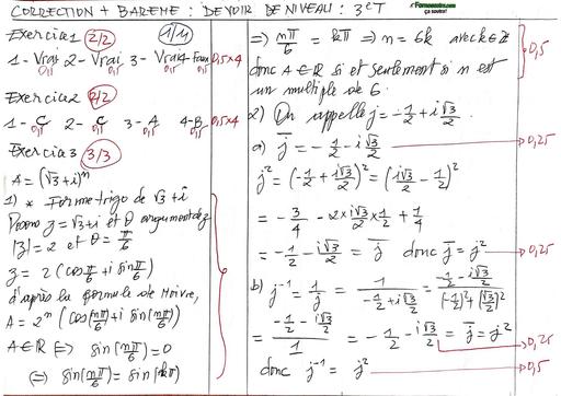 BAC MARS 2026 DRENA ABIDJAN 1 FIGUIER SUJET MATHS SERIE D (BAREME) by TEHUA
