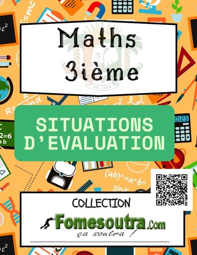 PREPA BEPC MAI 2025 Banques de situations maths niveau 3ième by TEHUA