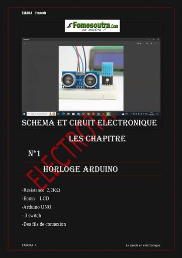 SCHEMA ET CIRUIT ELECTRONIQUE