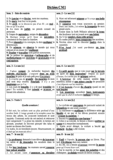 Orthographe CM