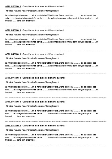 APPLICATION 1 G5 2NDE