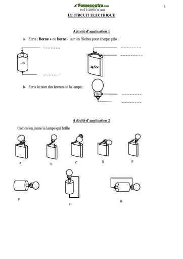 Fascicule Physique-Chimie 6ième