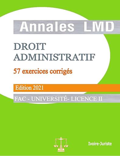 Annal droite administratif LMD Licence 2 by Tehua
